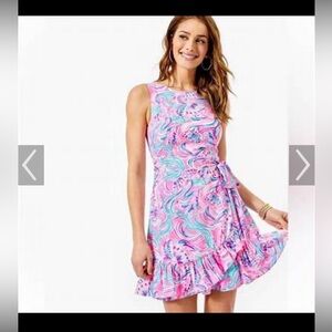 Lilly Pulitzer Joselyn faux wrap dress